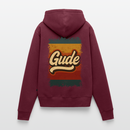 „Gude“ – Retro Look aus Hessen - Frauen Premium Bio Hoodie - by Artful Alchemist