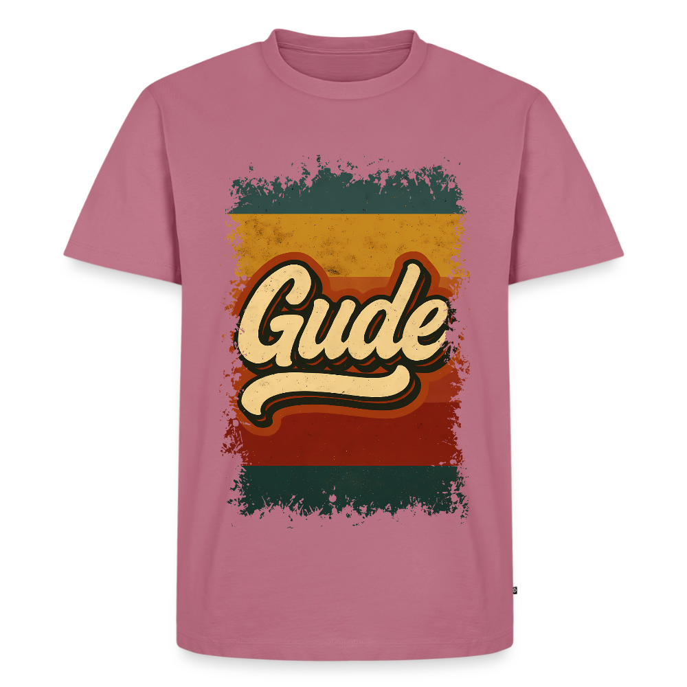 GUDE Shirt - Männer Premium T-Shirt - Mauve