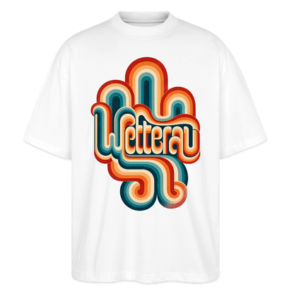 Wetterau Retro – Oversized Unisex Bio T-Shirt - Weiß