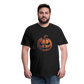 Gruseliger Horror Kürbis -Happy Halloween - Männer Premium T-Shirt - Anthrazit