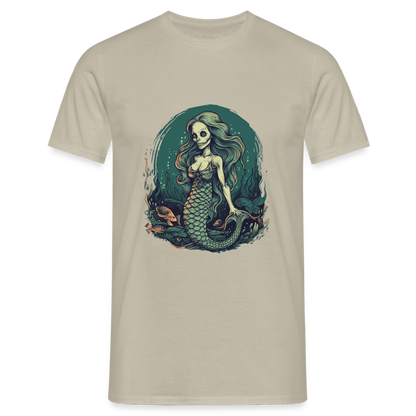 Comic Ghul Zombie Meerjungfrau - Männer T-Shirt - by Artful Alchemist