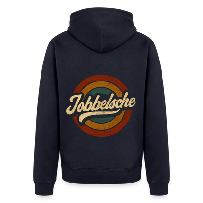 Jobbelsche Retro - Hessisch Mundart - Männer Premium Kapuzen Jacke - by Artful Alchemist