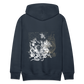 Vintage Steampunk Oktopus Motiv - Männer Premium Hoodie - Navy