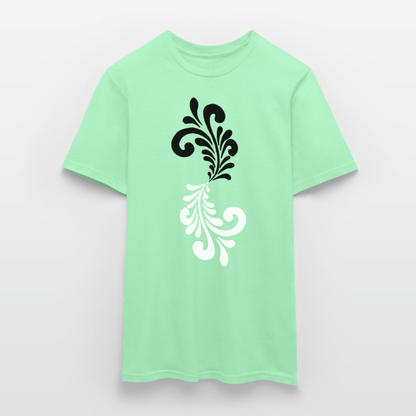 Bembel Ornamente schwarz/weiß - Männer Shirt - by Artful Alchemist