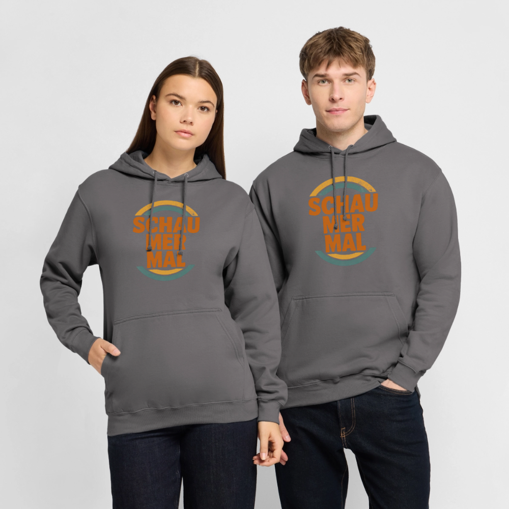 „Schau Mer Mal“ – Retro Look aus Hessen - Unisex Hoodie - by Artful Alchemist