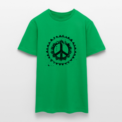 Urban Retro Peace Zeichen - Männer T-Shirt - by Artful Alchemist