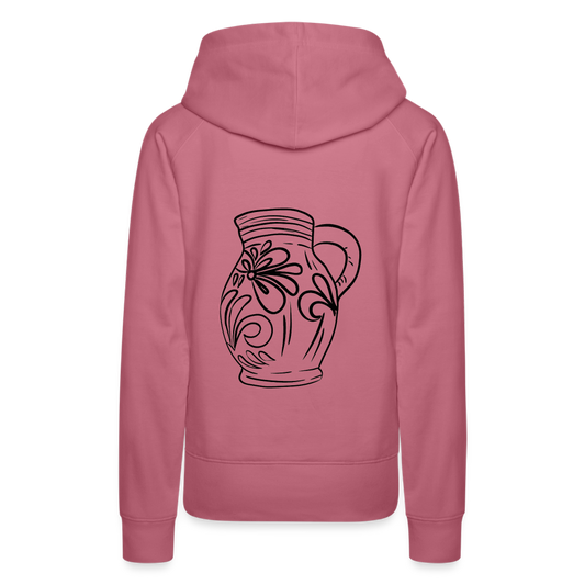 Frankfurter Bembel - Hessisch Mundart - Frauen Premium Hoodie - Malve