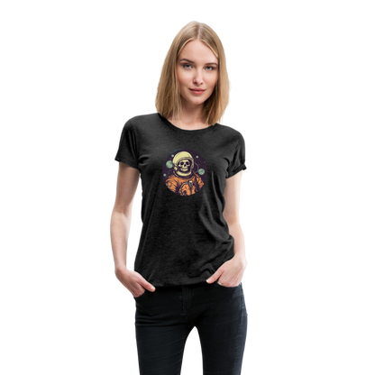 Gruseliges Skelett als Astronaut - Frauen Premium T-Shirt - by Artful Alchemist