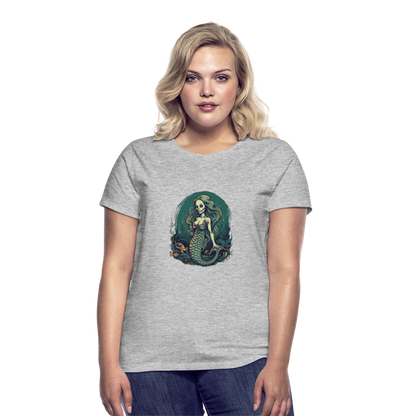 Comic Ghul Zombie Meerjungfrau - Frauen T-Shirt - by Artful Alchemist
