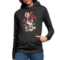 Vintage Boho Blossom Chicken - Frauen Hoodie - Anthrazit