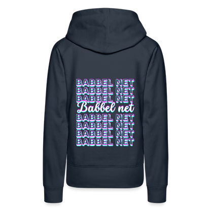 Babbel net - Hessisch Mundart - Frauen Premium Hoodie - by Artful Alchemist