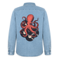 Vinyl Octopus – Denim Edition - Stanley/Stella Denim Hemd - verwaschenes Hellblau