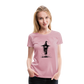 Kleine Hexe - Frauen Premium T-Shirt - Hellrosa