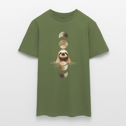 Lunar Sloth – Spirituelles Faultier - Männer T-Shirt - by Artful Alchemist