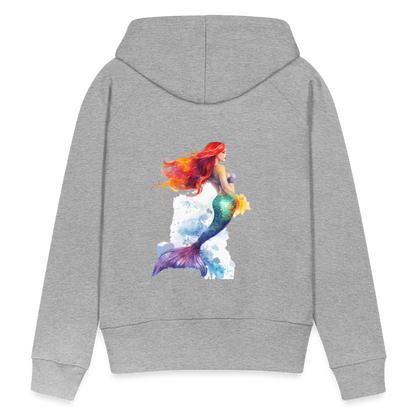 Meerjungfrau als Aquarelle - Frauen Premium Hoodie - by Artful Alchemist