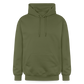 Bembel mit Gläsern  - Hessisch Mundart - Unisex Premium Hoodie - Militärgrün