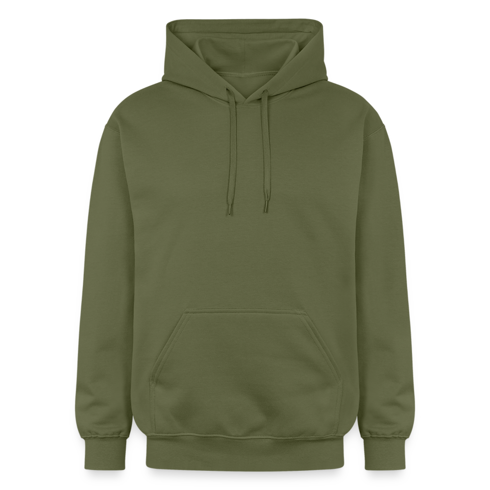 Bembel mit Gläsern  - Hessisch Mundart - Unisex Premium Hoodie - Militärgrün