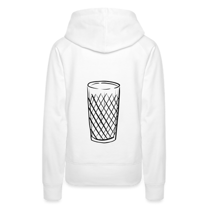 Frankfurter Geripptes - Äpplerglas - Hessisch Mundart - Frauen Premium Hoodie - by Artful Alchemist
