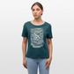 Vintage Hammerhai im japanischen inspirierten Tattoo Stil - Stanley/Stella Relaxed Rundhals Frauen Bio-T-Shirt SERENA - Dunkles Petrol