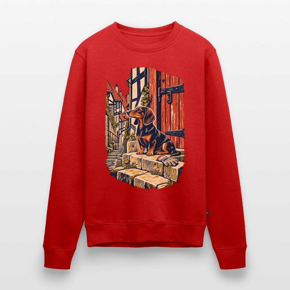 Altstadt-Dackel – Männer Premium Pullover - by Artful Alchemist