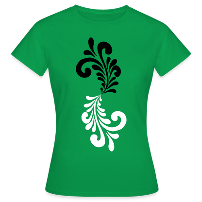 Bembel Ornamente schwarz/weiß - Frauen T-Shirt - by Artful Alchemist
