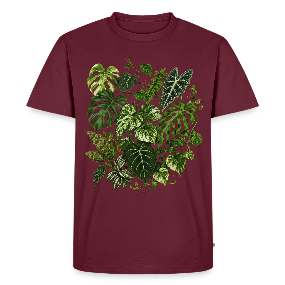 Urban Jungle - Männer Premium T-Shirt - Burgunderrot