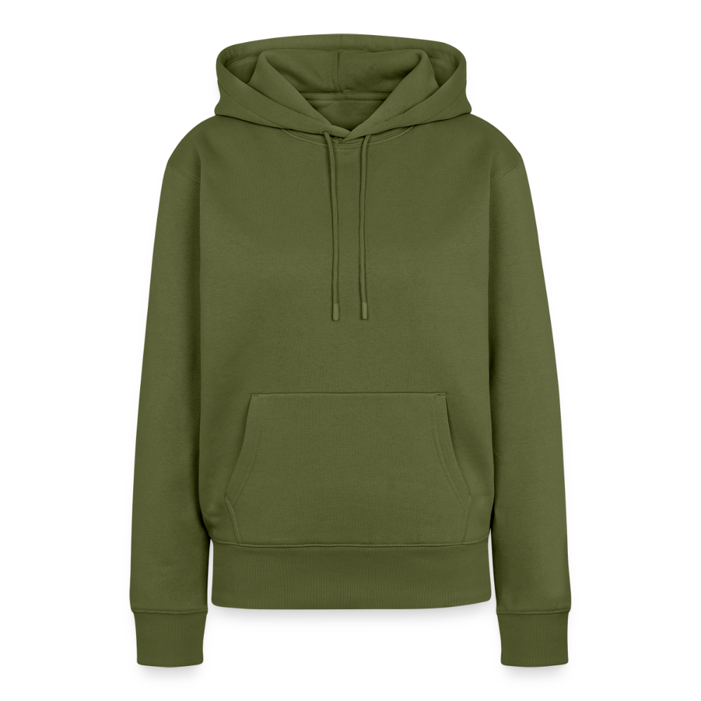 „Schau Mer Mal“ – Retro Look aus Hessen - Frauen Premium Bio Hoodie - Khaki