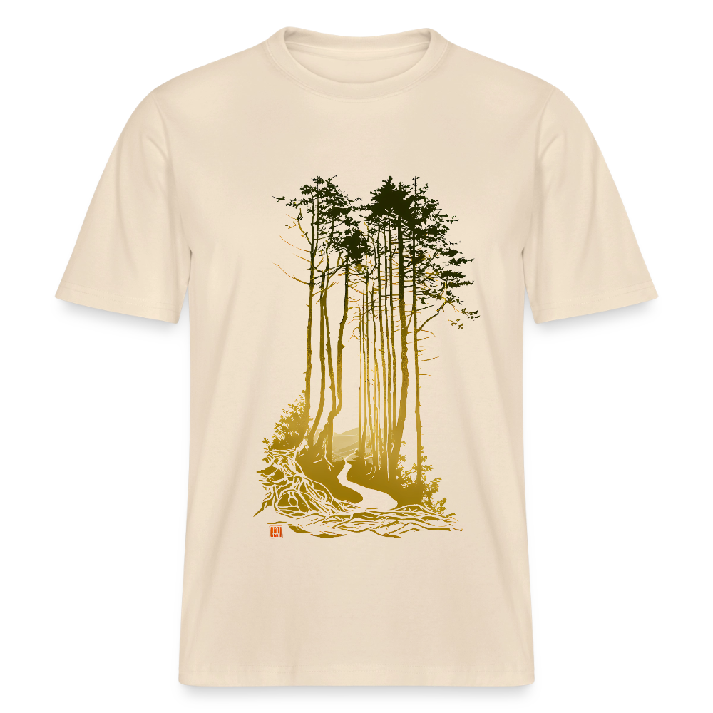 Waldpfad – Relaxed Fit Unisex Organic T-Shirt - by Artful Alchemist
