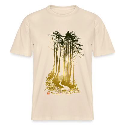 Waldpfad – Relaxed Fit Unisex Organic T-Shirt - by Artful Alchemist