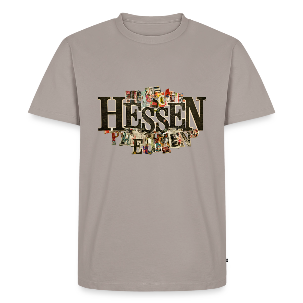 Hessen Collage - Männer Premium T-Shirt - Taupe