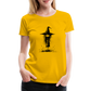 Kleine Hexe - Frauen Premium T-Shirt - Sonnengelb