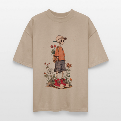 Skeleton Boy - Stanley/Stella Oversized Unisex Bio T-Shirt Blaster - by Artful Alchemist