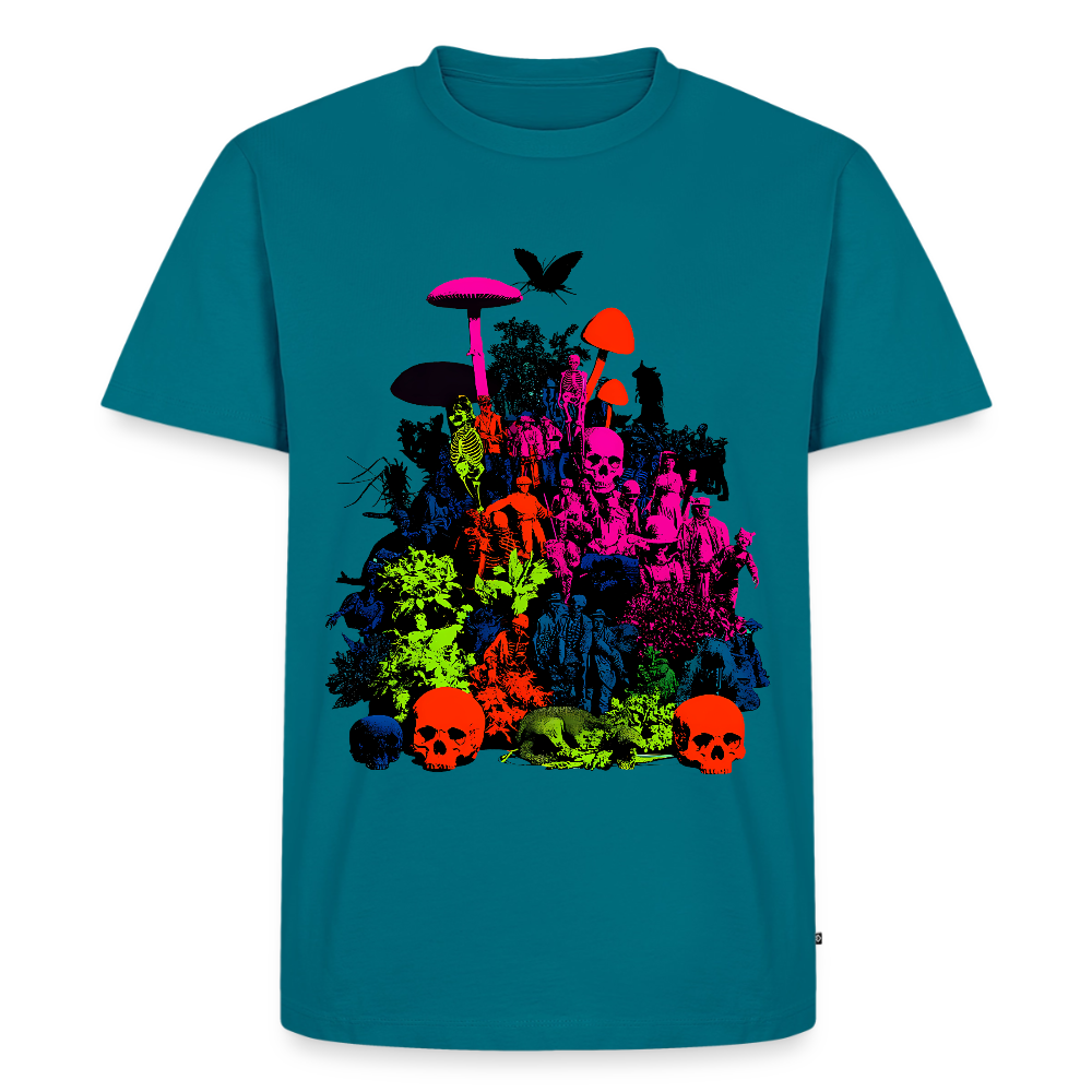 Neon Oddities – Männer Premium T-Shirt - Petrol