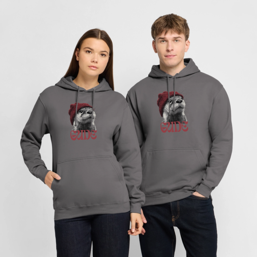 Gude Otter - Unisex Hoodie - Mittelgrau