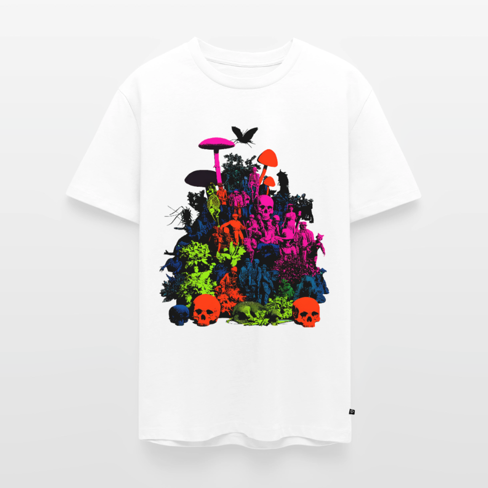 Neon Oddities – Männer Premium T-Shirt - Weiß