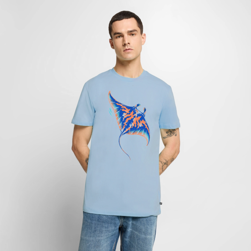 Manta Ink – Männer Premium T-Shirt - Hellblau