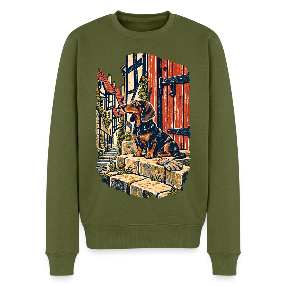 Altstadt-Dackel – Männer Premium Pullover - by Artful Alchemist
