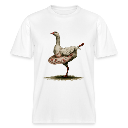 Gänseballerina - RELAXED FIT Unisex Organic T-Shirt - by Artful Alchemist
