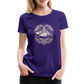 Cooler Hai mit Boho/Tribal Mustern - Frauen Premium T-Shirts - Lila