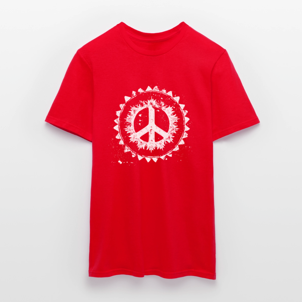Urban Retro Peace Zeichen - Männer T-Shirt - by Artful Alchemist