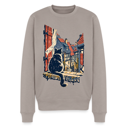 Altstadt-Katze – Männer Premium Pullover - by Artful Alchemist
