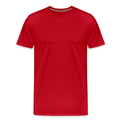 Qualle mit roten Fäden - Männer Premium T-Shirt - by Artful Alchemist