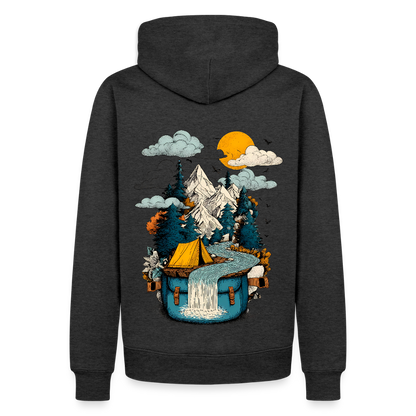 World in a Pack – Adventure Surrealism - Männer Premium Hoodie - by Artful Alchemist