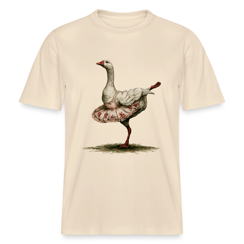 Gänseballerina - RELAXED FIT Unisex Organic T-Shirt - by Artful Alchemist