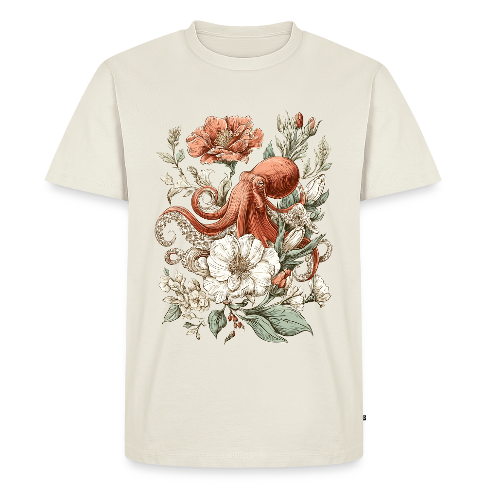 Leviathan Bloom – Vintage Octopus - Männer Premium T-Shirt - by Artful Alchemist