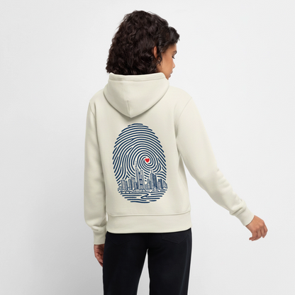 Frankfurt im Herzen - Frauen Premium Hoodie - by Artful Alchemist