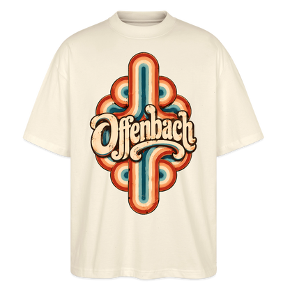 Offenbach Retro – Oversized Unisex Bio T-Shirt - Natur