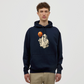 Süßer Halloween-Geist - Unisex Hoodie - Navy