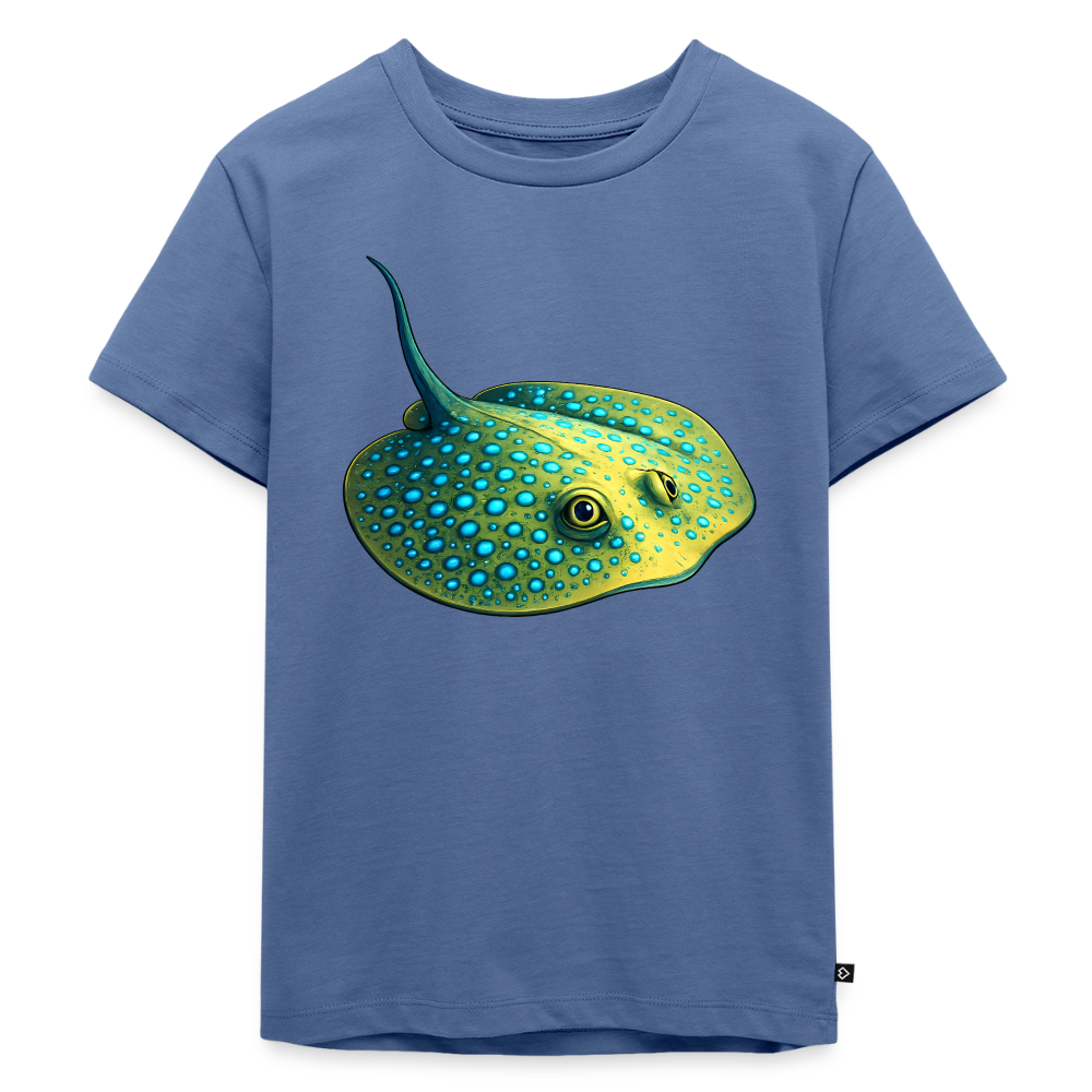 Blaupunktrochen - Kinder Premium T-Shirt - Taubenblau