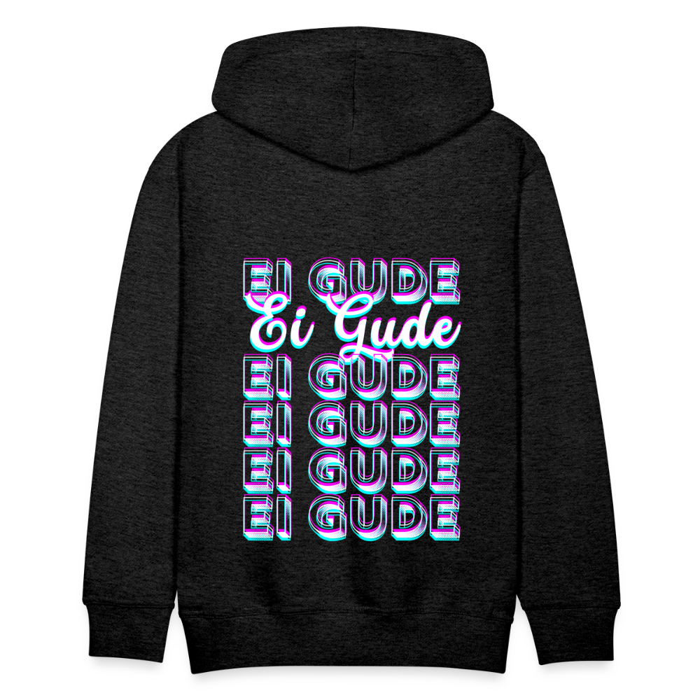 Ei Gude - Hessisch Mundart - Männer Premium Hoodie - Anthrazit